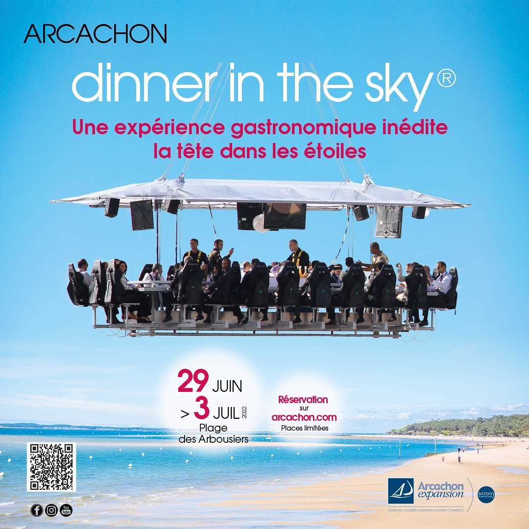 EVENEMENT DINNER IN THE SKY 